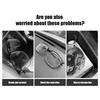 Leather Car Sun Visor Glasses Case Holder Sunglasses Clip Mount Multifunction Portable Cards Clip Auto Interior Accessories