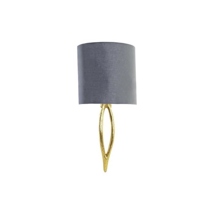 Applique Murale - Doré - Métal - Polyester - 220V - 50W - Design Contemporain