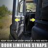 ACROPIX Car Door Limit Straps, Door Check Straps, Fits Jeep Wrangler YJ TJ JK