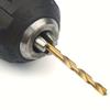 50pcs Titanium Coated High-Speed Steel Drill Bit Set - High-Quality 135° Point, Suitable for DIY Crafts, Woodworking, Engraving, and Jewelry Making