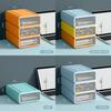 Desktop Organizer Plastic Storage Box With Drawers For Office And Makeup Supplies