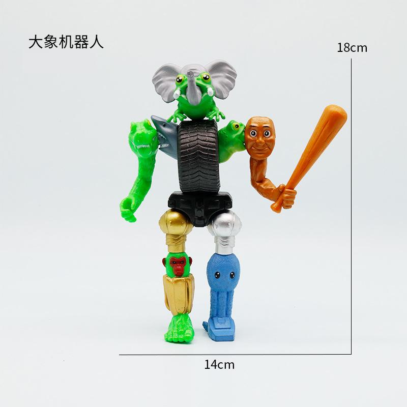Tung Tung Sahur Action Figure Toy Tralalero TralalaLiriLi LarllaBoneca Ambalam Figure Toys Figurines Desktop Ornament