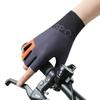 Cycling Half-finger Gloves Men and Women Breathable Shock Absorption Non-slip Wear-resistant Ice Silk Elastic Outdoor Bicycle Mountain Bike Fitness
