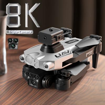 Lu200 RC Drone 8K Professinal z trzema kamerami 4K Szeroki kąt Optyczna lokalizacja przepływu 360° Unikanie przeszkód Quadcopter