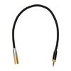 3.5mm to Mini XLR Cable, 3.5mm Stereo to 3-Pin Mini XLR Cord, HiFi Sound Quality Mini XLR Cable for BMPCC Series Camcorders and C70 Camcorders