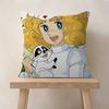 Anime C-Candy Candys Cushion Cover Soft Decorative Square Cushion Covers 45x45cm Pillowcases For Sofa Couch Bedroom