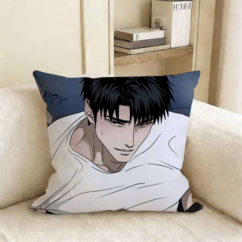 

BL SShutline Pillow Cover Sofa Cushion Cover Home Room Decoration Children Gift 30x30cm