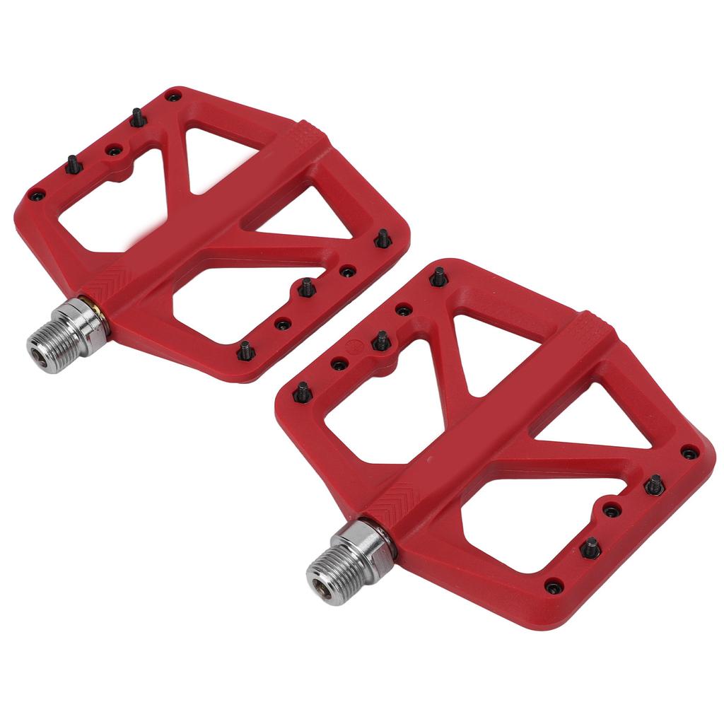 2Pcs Bike Pedals Good Airtightness Sufficient Width Good Grip Anti Slip Studs Pedals for Mountain Bike