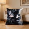 Anime B-Black Butler Horror Pillow Case Pattern Printed Pillowcase For Living Room Sofa Cushion Cover