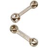 10-in-1 Bicycle Hex Wrench 6-15mm Bone Shape Hexagon Repair Tool External Hexagonal Wrench