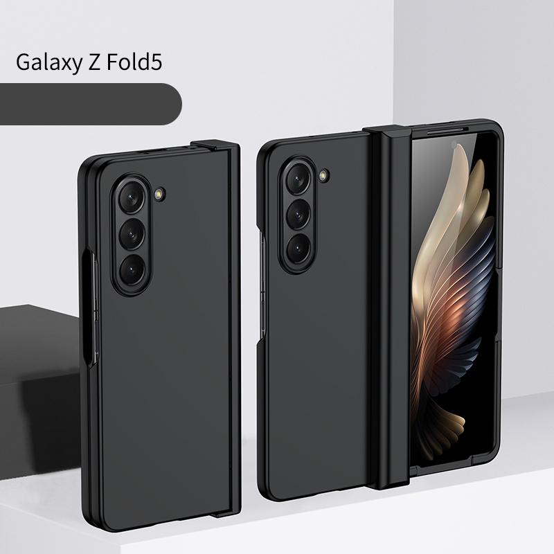 Für Samsung Z Fold 6 Faltbares Handyhülle Hautgefühl Frosted Vollschutz für Samsung Z Fold 4 5 Handyhülle