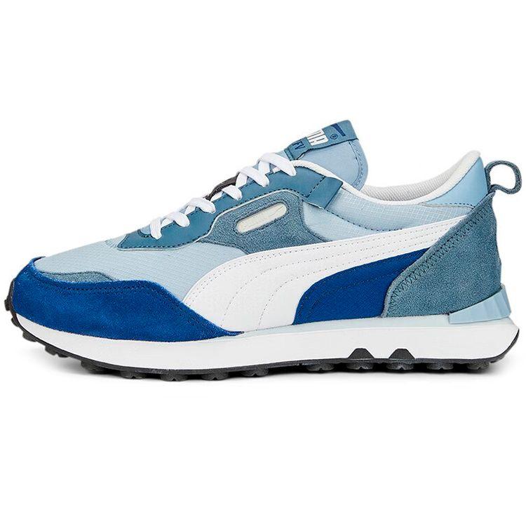 Puma Future Rider Vintage Unisex Blue White 387672-06 EU 35.5