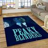 3D P-Peaky Blinders Tommy Shelby HD Rug Carpet for Living Room Bedroom Home Decor,Floor Mat Non-slip Decoration for Sofa Doormat
