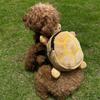 Travel Pack Soft Turtle Shape Dog Backpack Portable Adjustable Dog Snack Bag Large Capacity Cartoon Pet Carrier Bag Outdoor