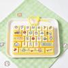 Wooden Fish Design Electronic Keyboard Toy Children's Hanging Ornament  For Children
