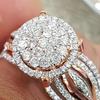 New Gypsy Women'S Ring, Women'S Engagement Full Rhinestone Ring Hand Accessories