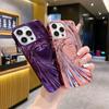 Luxury Electroplated 3d Love Case for iPhone 15 Pro Max 14 Plus 13 12 Pro 11 All-inclusive Fall Protection Cover