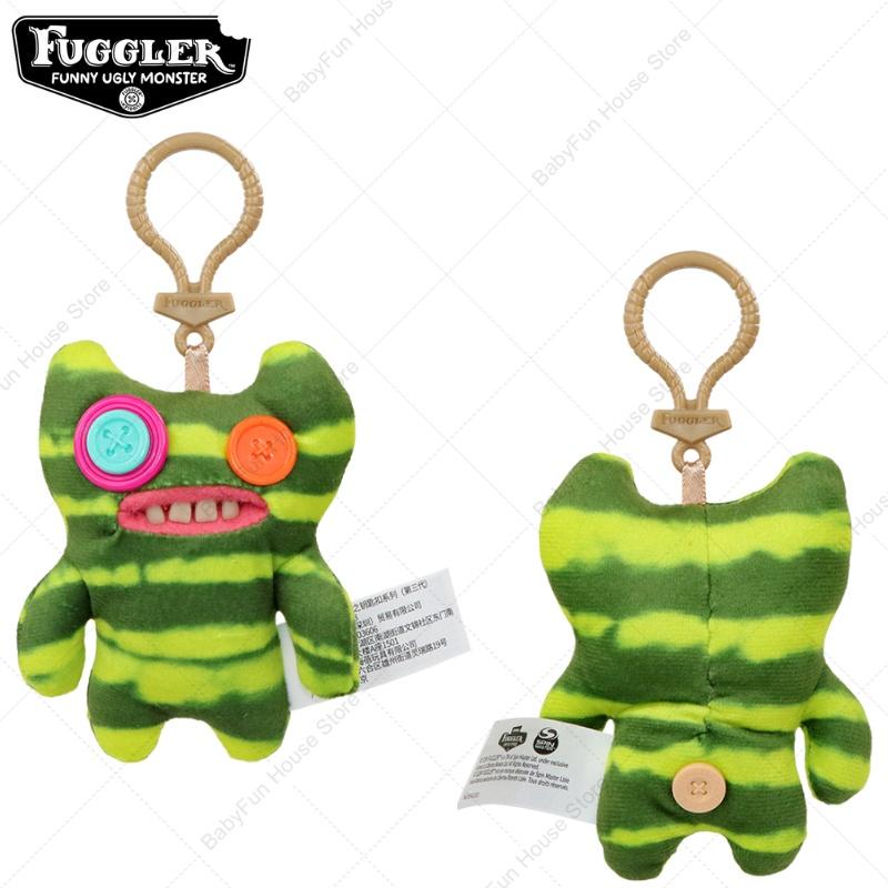 Fuggler Çirkin Dişli Canavarlar Peluş Oyuncaklar Anahtarlıklar Fugglers Geniş Gözlü Acayip Sinirli Uzaylı Tavşan Peluş Bebekler Süsler