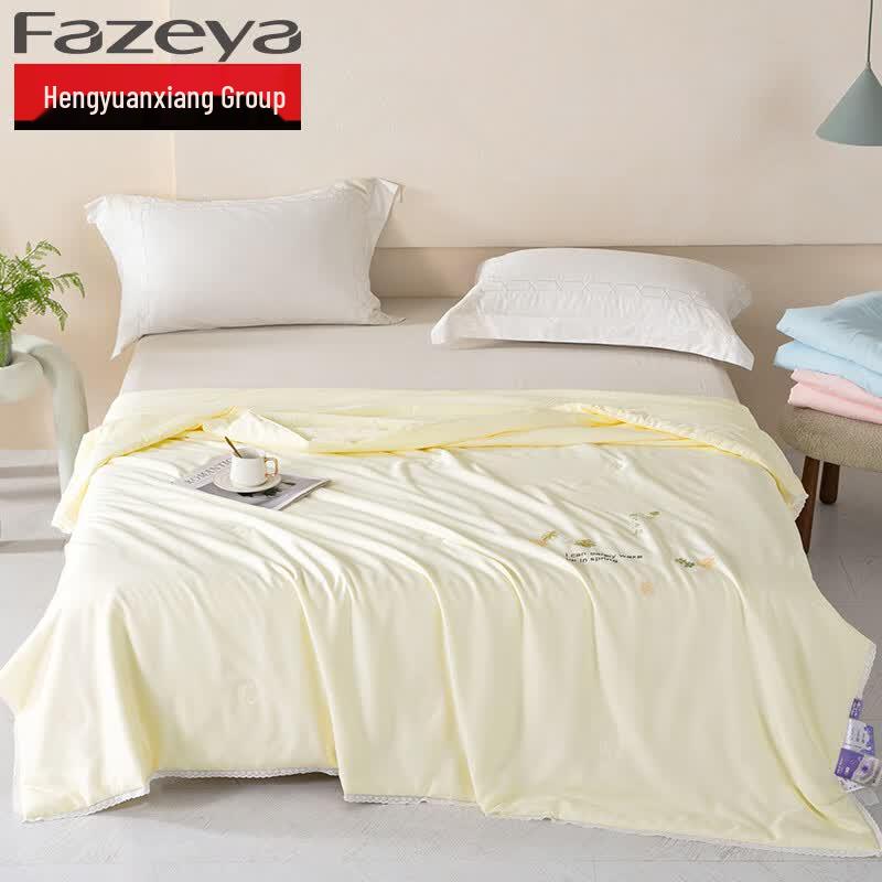 Hengyuanxiang Caiyang Lyocell Summer Comforter 200cm*230cm жёлтый