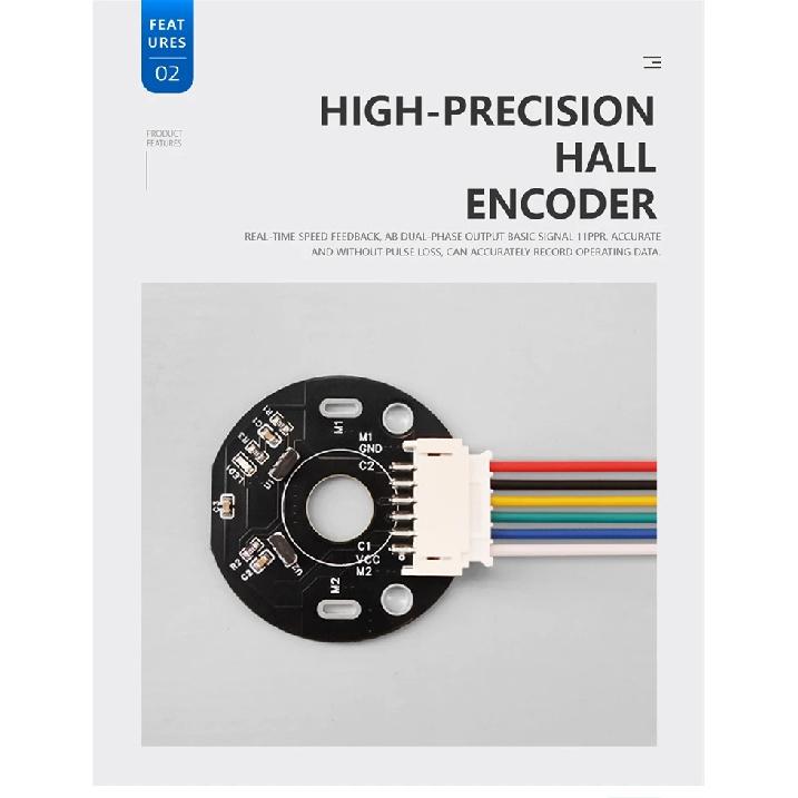JGB37-520 Hall Encoder DC Geared motor, 6V/12V, Reversible, High Torque 21KG.CM, All-metal Geared DC Motor With Hall Encoder.