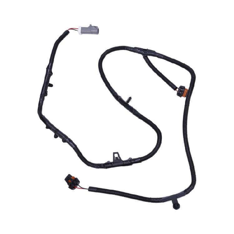 Headlight Wiring Replacement Assembly 5C3Z15A211BA for the Stated Vehicle Family, with Branched Wiring and Multiple Integrated Mounting Clips