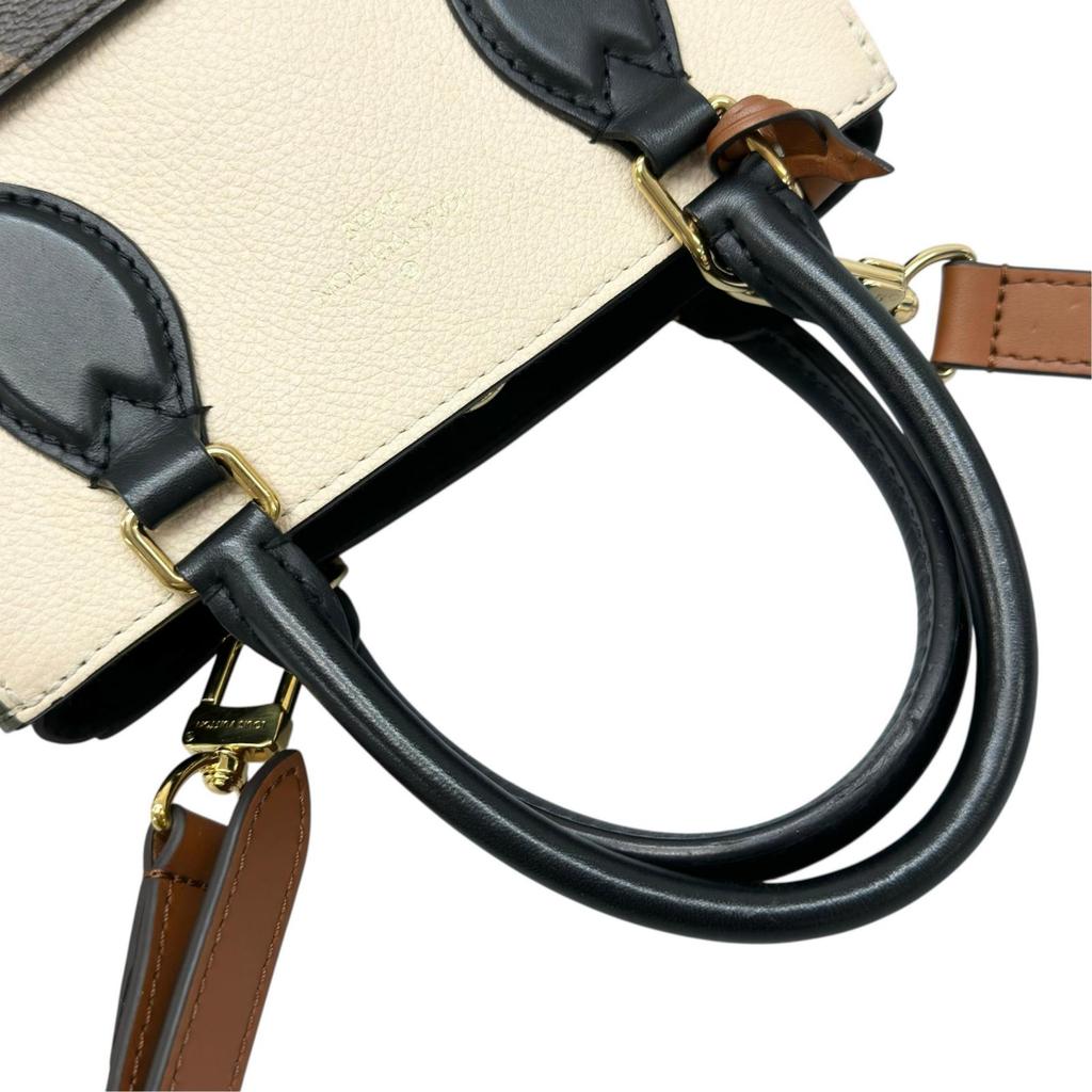 Louis Vuitton Fold Tote PM M45388 Shoulder Bag Multicolor Women 2way Used