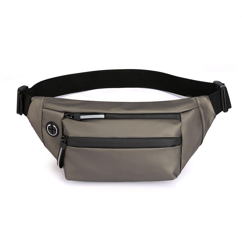 Oxford Cloth Waterproof Running Belt Fanny Pack With Multi-compartment Design And Adjustable Strap