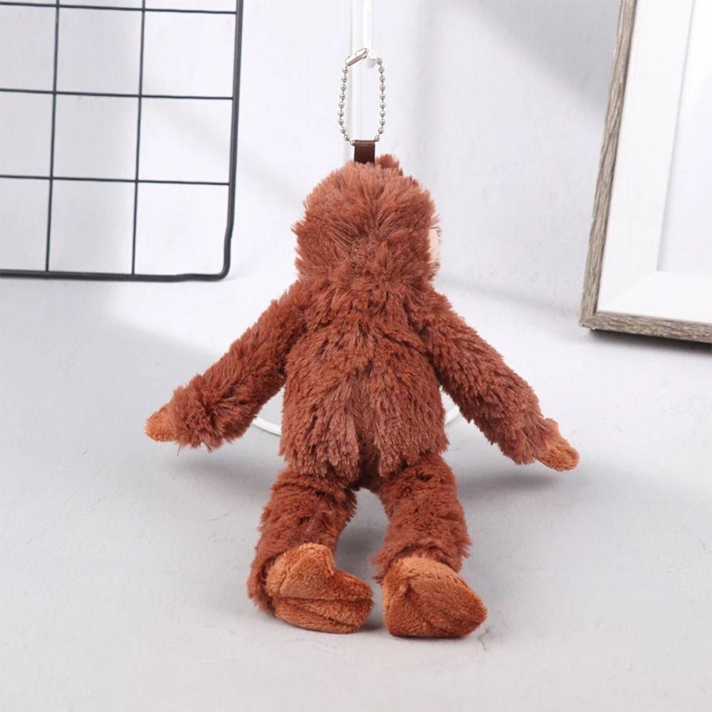 Chimpanzees Monkey Cartoon Gorilla Plush Toy Plush Stuffed Gorilla Plush Keychain Children Gift