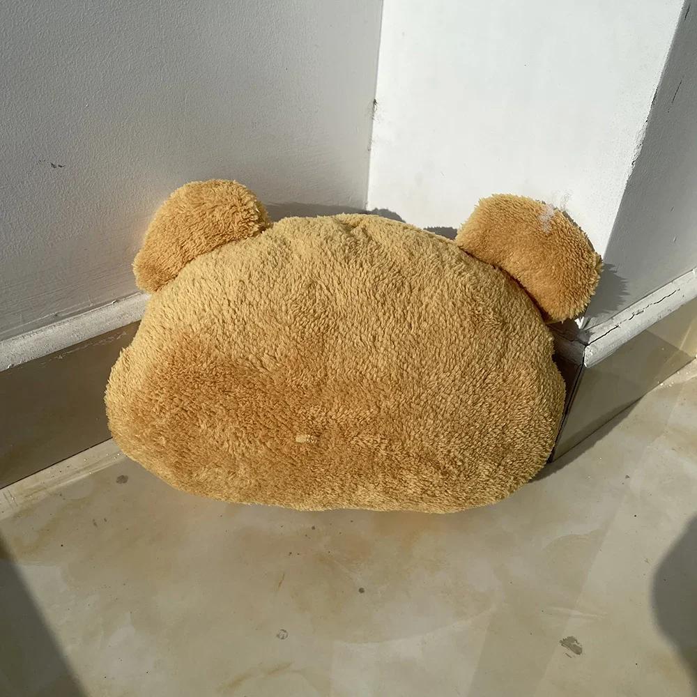 Cute Plush Warm Hand Pillow Cartoon Bear Peluche Stuffed Toy Soft Cushion Birthday Gift