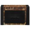 Nightstand Multicolored 40 x 35 x 25 cm Solid Reclaimed Wood