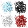 100 Pieces Of Eyeglass Strap, Chain, Gums, Rubber Loop, Eyelets, In Various