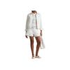 Polo Ralph Lauren Logo Zip Loose Long Sleeve Jacket Women Jackets White 100006862