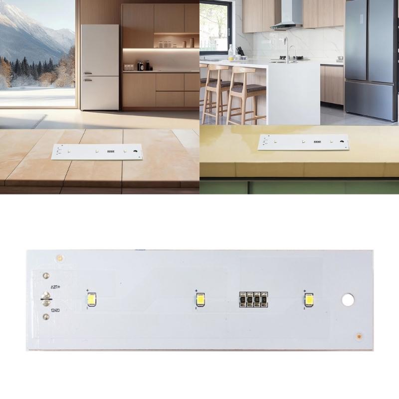LED Light Panel Home Refrigerator Part Kitchen Appliance Lighting PCB Texture Perfect for Visibility in Refrigerators