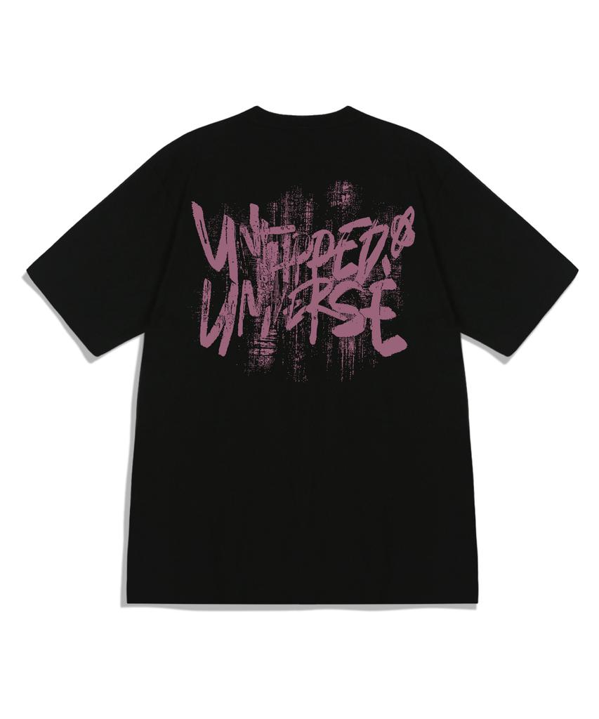 UNTAPPED STUDIO Universe Painting Brush Artwork Oversized Short Sleeve T-Shirt 8 Colors (Type A)