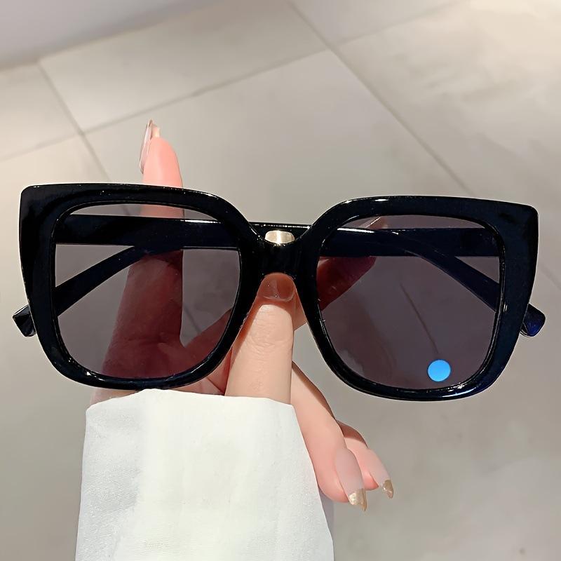 New European and American high-value fashion personality cool color matching large frame sunglasses sunscreen UV protection sunglasses