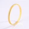 Elegant Frosted Texture Stainless Steel Bangle Radiant Minimalist Bracelet for Daily Fashion