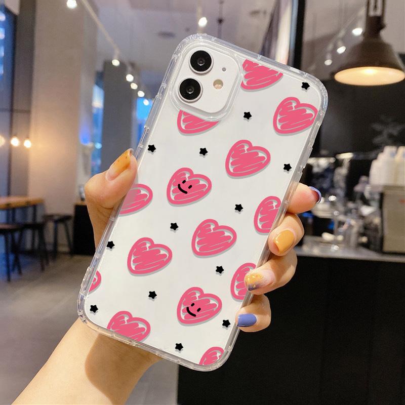 Phone Case for iPhone 11 13 12 14 15 Pro Max SE XR XS 6 7 8 Plus 12 13 Mini Samsung A55 S24 S23 A54 A05S S22 A12 Redmi Note 11 10 13c 9A 10 Poco C65