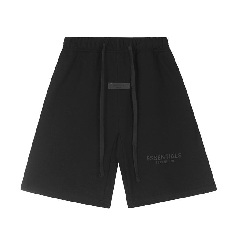 FOG ESSENTIALS Unisex Loose Silicone Print Casual Shorts
