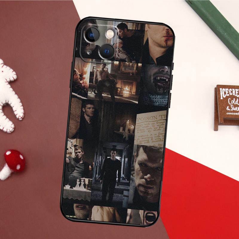 Klaus Mikaelson Vampire Diaries Case For iPhone 16 15 14 13 12 Mini 11 Pro Max X XR XS 7 8 Plus Soft Bumper Cover