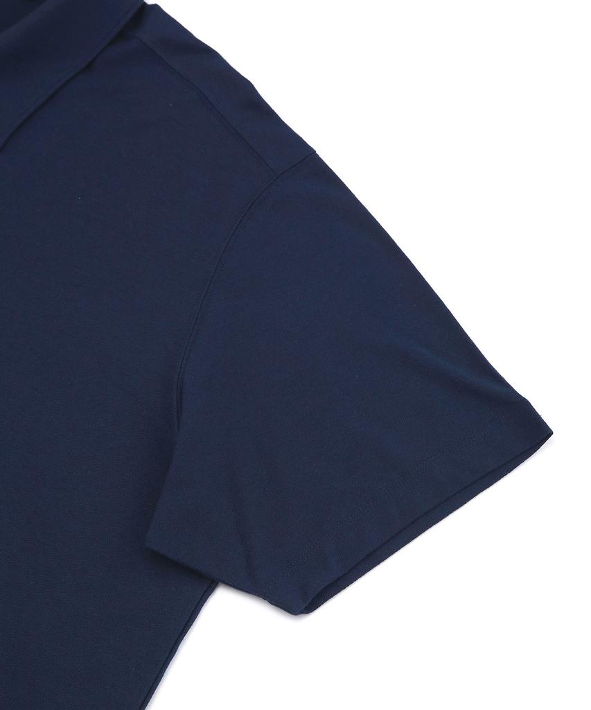 IL CORSO [Soktas] Aero Pk Short Sleeve T-Shirt Navy Iets5E419N2