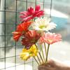 Artificial Plant Flower Easy To Maintain Anti-fading Realistic Simulation Simulated Gerbera African Chrysanthemum Hotel Supply