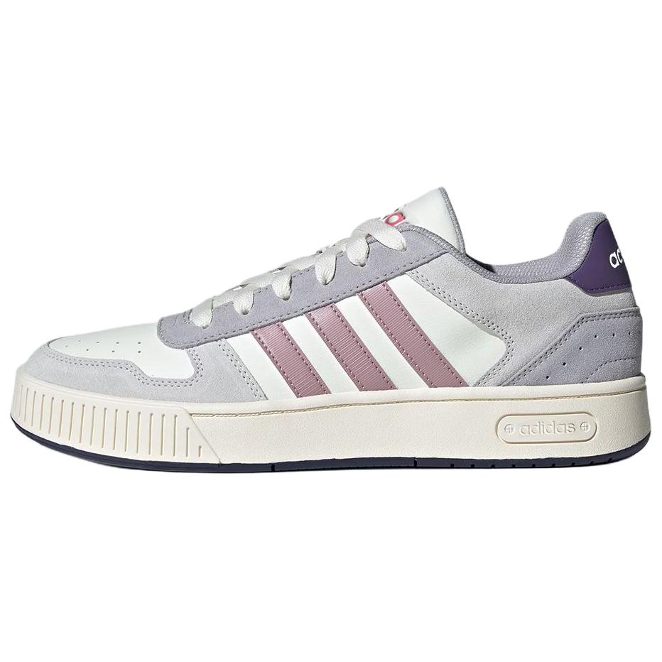 Adidas Neo D-Pad Classic Comfortable Versatile Non-Slip Wear-Resistant Low-Top Skate Shoes Unisex Sneakers White Gray KI5876