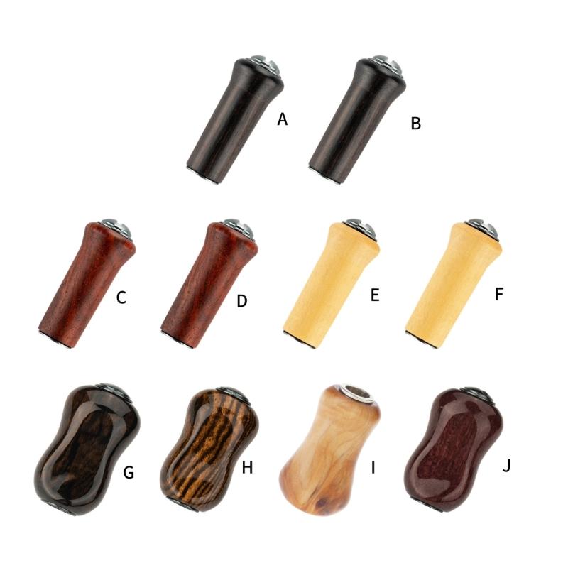 Fishing Wheel Modification Grip Solid Wood Handle Replacement Casting Reel Handle Baitcasting Fishing Reel Rocker Handle