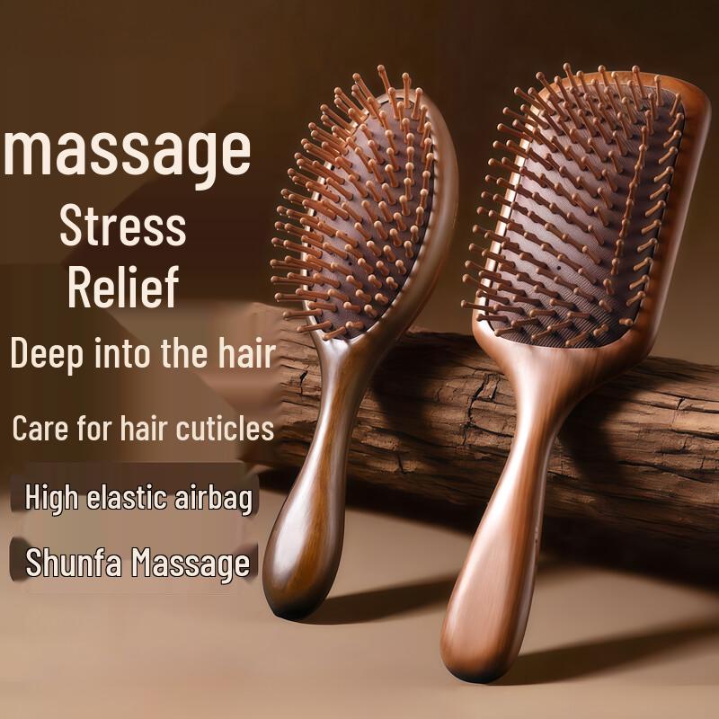 Sandalwood Airbag Massage Comb