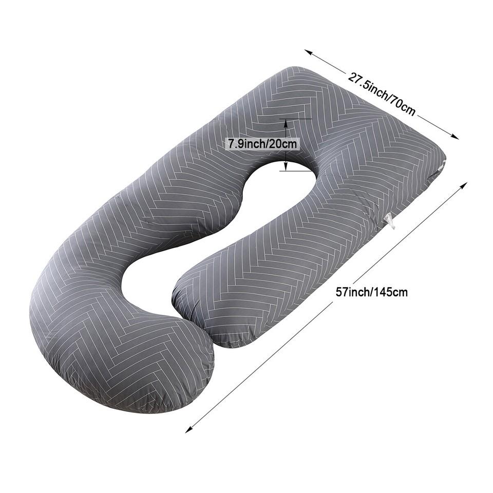 J-Shape Side Sleeper Pillow Pregnancy Pillow Positioning Pillow Nursing Pillow