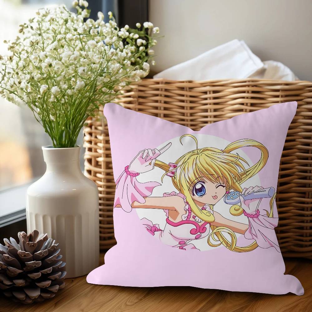 Mermaid Melody Anime Pichi Pitch Pillowcase Toon Gift Cushion Cover Bedroom Home Sofa Chair Seat Decor Pillow Case