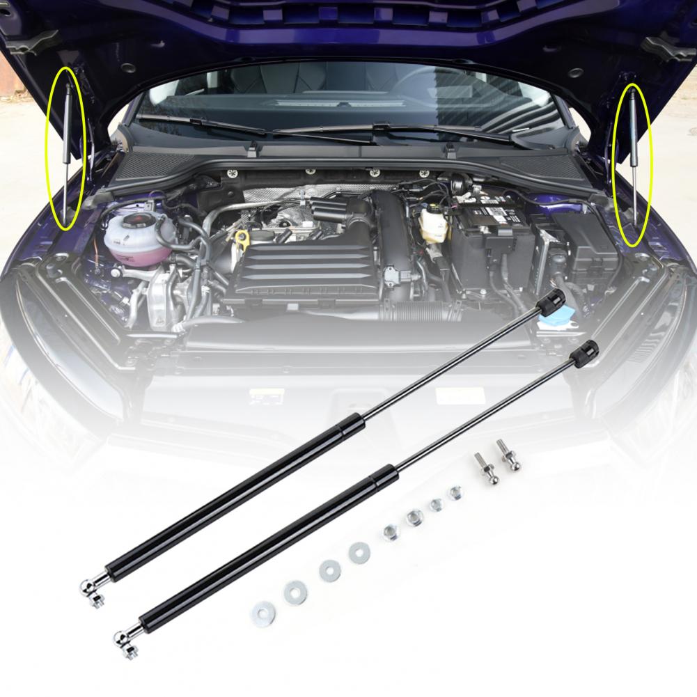 2Pcs Carbon Steel Front Hood Lift Support Hydraulic Bonnet Gas Shock Strut for Octavia A7 MK3 16 19 Car Accessories