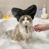 Wiederverwendbare Katzen-Bade-Duschhaube Wasserdichte Hunde-Badehut Haustier Herzform Baden Ohrabdeckung Haustier-Spa