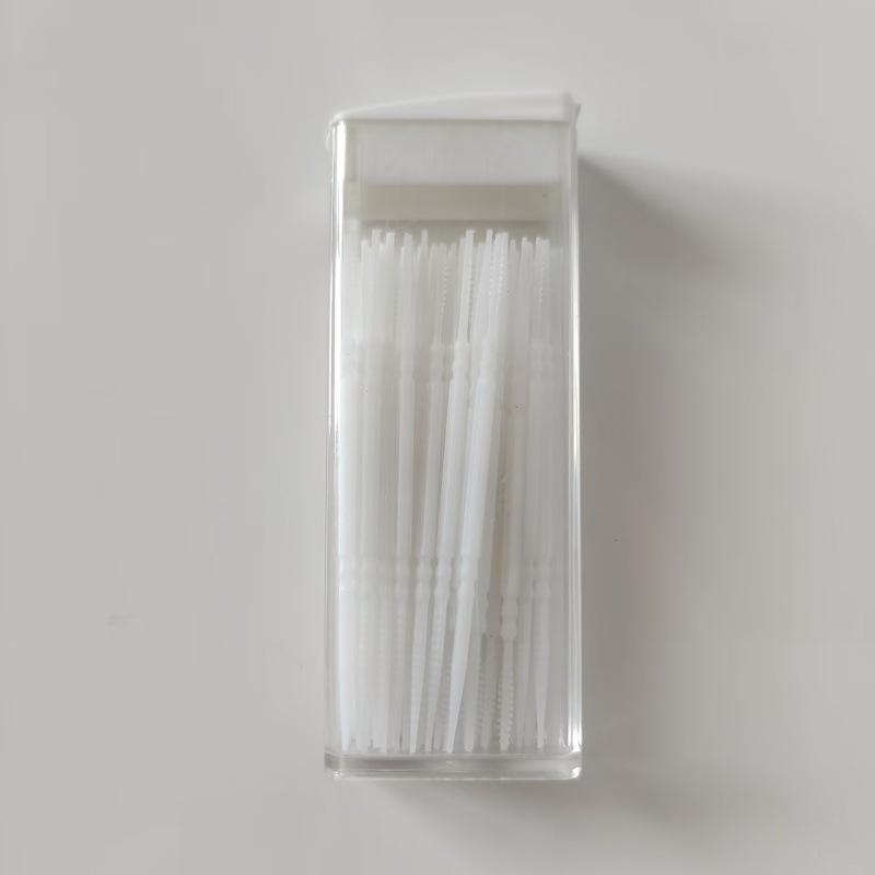 Colored Double-Ended Interdental Floss Toothpicks, 1100-Pack