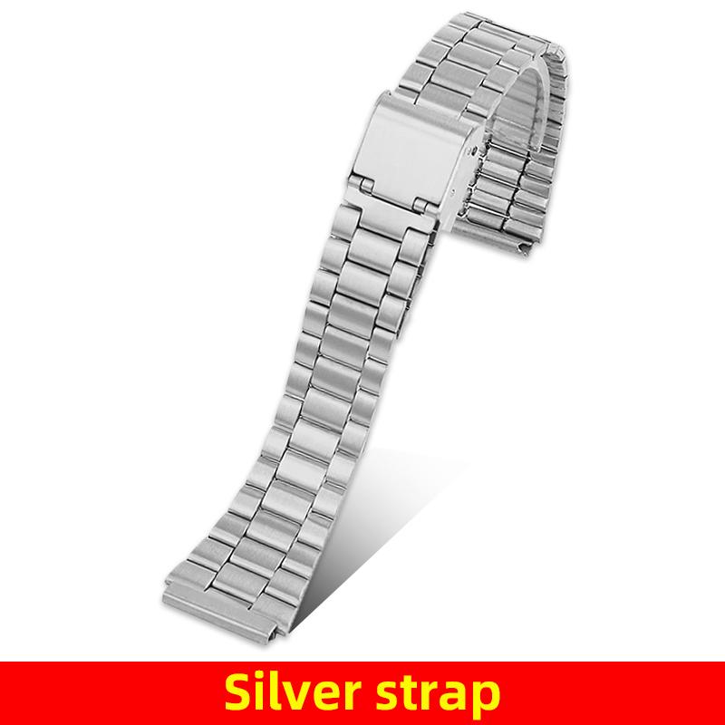 

Для Casio A158 A159W F91W Высококачественный корпус из нержавеющей стали Браслет Модификация Кольцо ремешок металлический Ремешок для часов мужские аксессуары